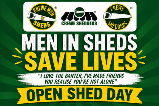 Come and See What Crewe Men in Sheds is All About At Open Shed Day!